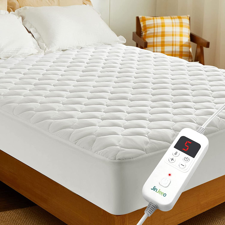 Alwyn Home Lindy Electric Heated Mattress Pad Reviews Wayfair